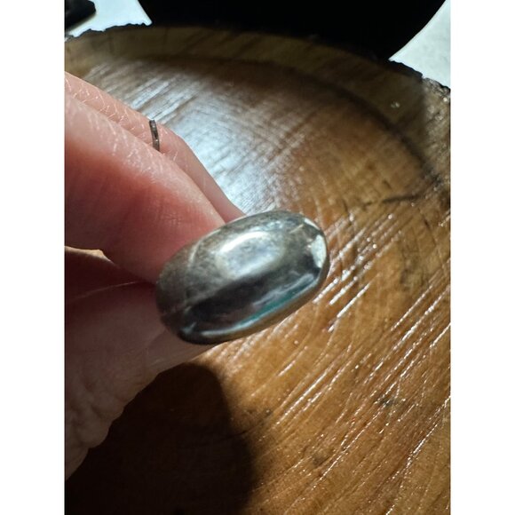 Vtg Sterling Silver Teardrop Long Dangle Drop Earrings Modernist Mid Mod Read - Picture 8 of 16